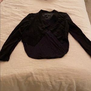 BCBG suede jacket